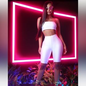 I Do What I Like Biker Short Set (bandeau NOT included)